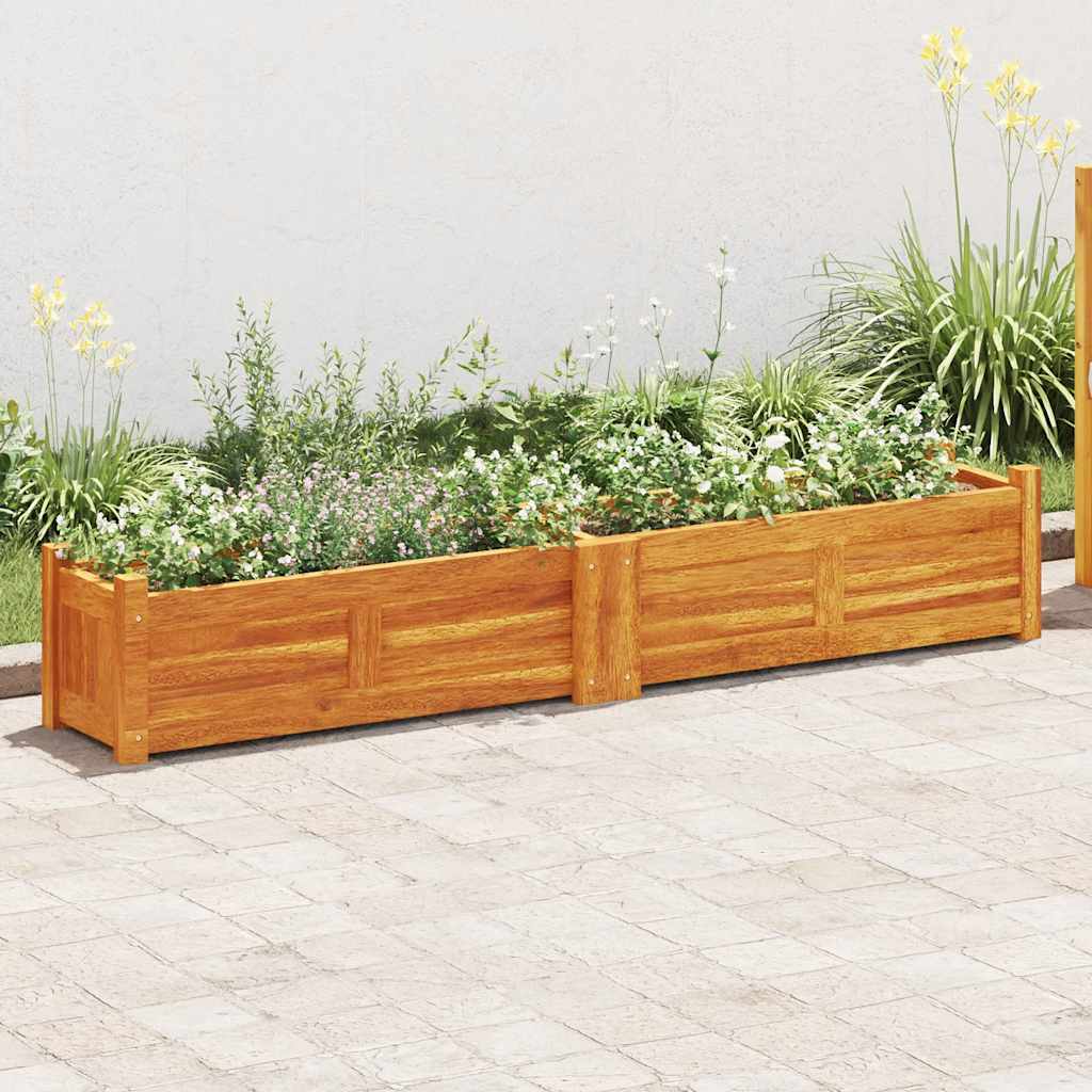 Garden Raised Bed Acacia Wood 59"x11.8"x9.8"