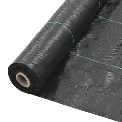 Weed & Root Control Mat PP 3.3'x82' Black