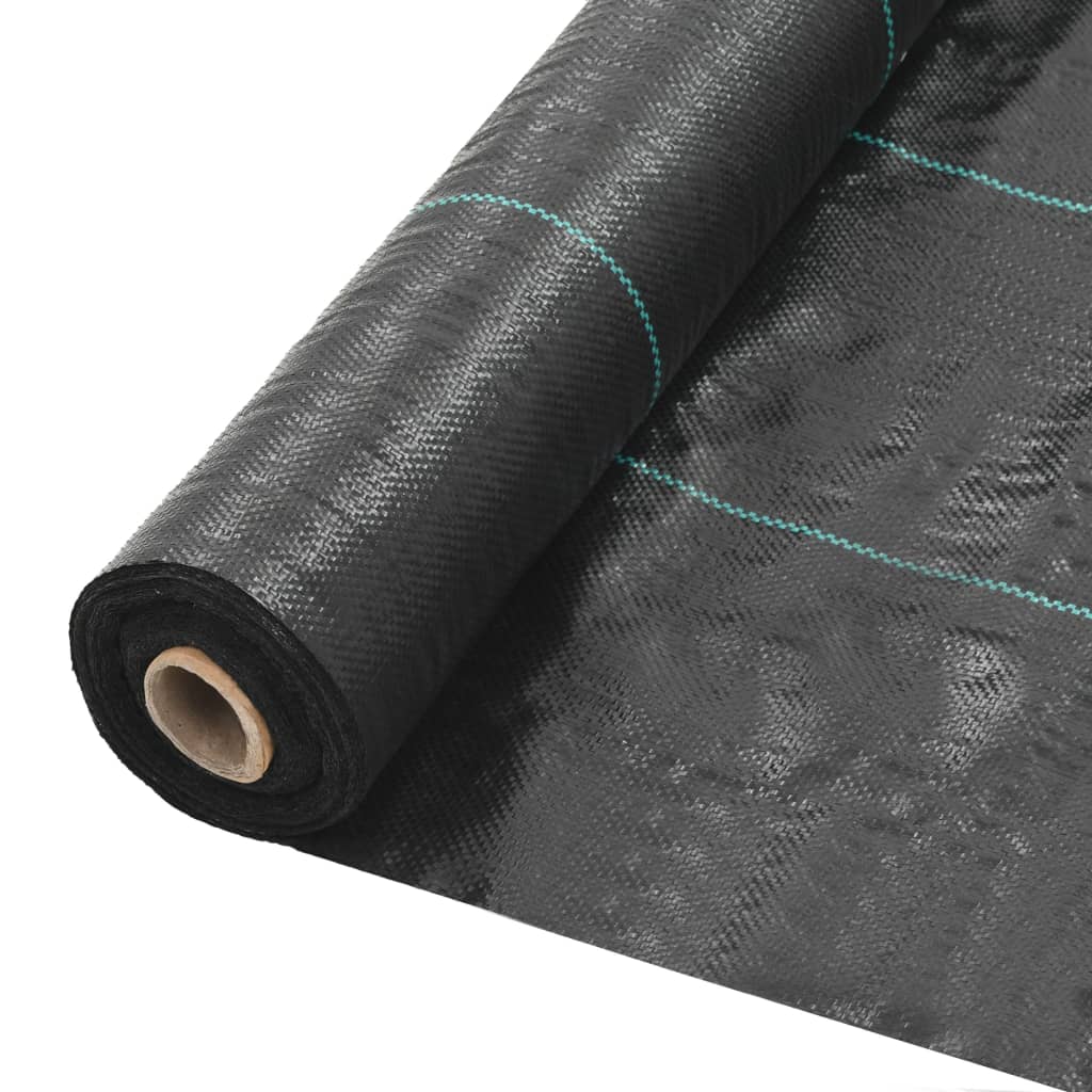 Weed & Root Control Mat PP 6.6'x32.8' Black