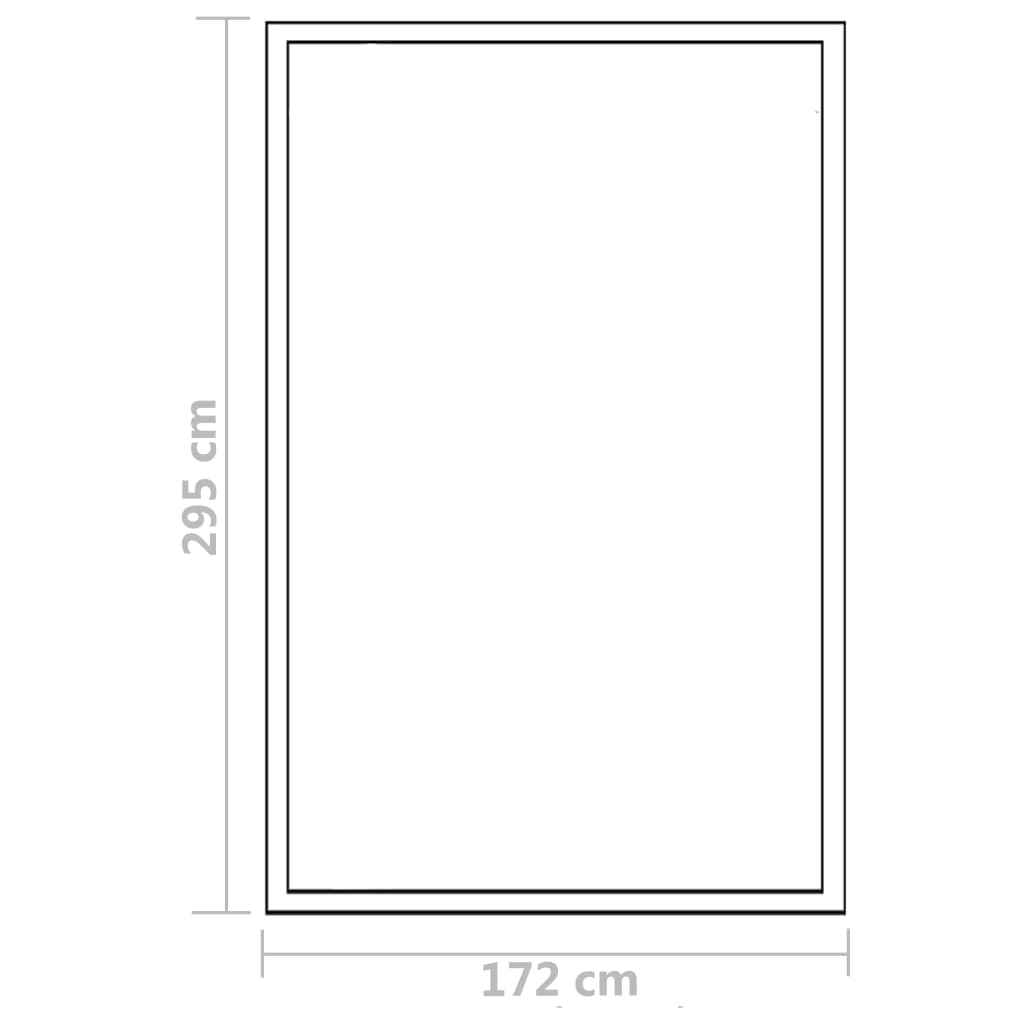 Greenhouse Aluminum 118.9"x74.8"x76.8" 395.2 ft²