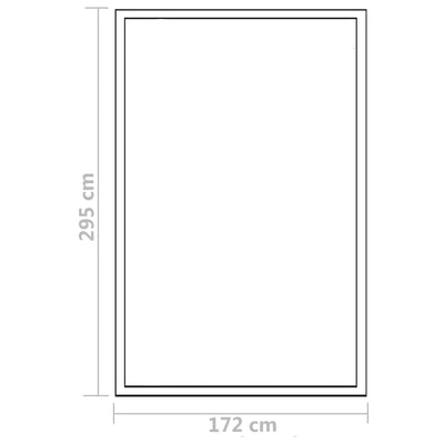 Greenhouse Aluminum 118.9"x74.8"x76.8" 395.2 ft²