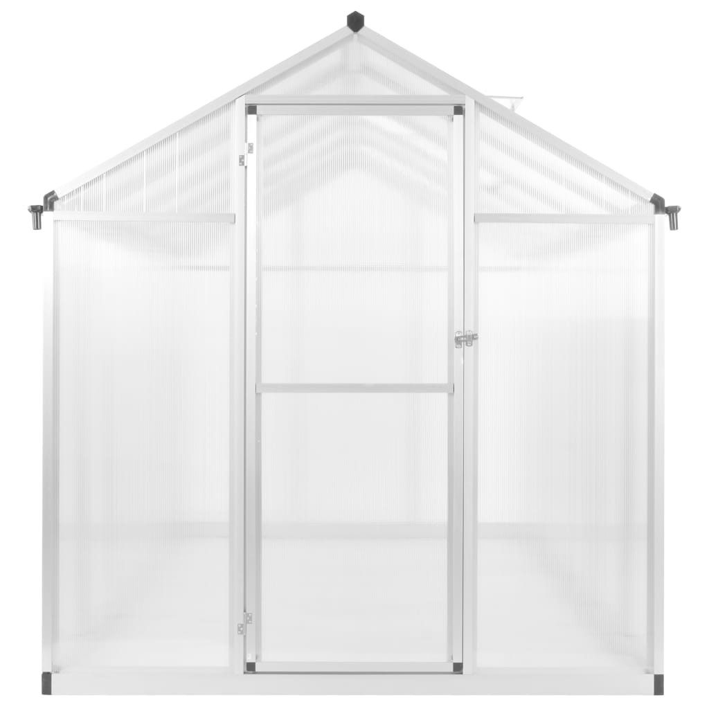 Greenhouse Aluminum 118.9"x74.8"x76.8" 395.2 ft²