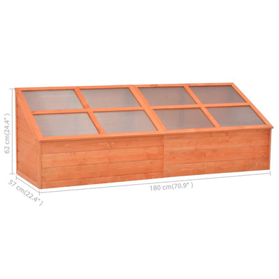 Greenhouse Wood 70.9"x22.4"x24.4"