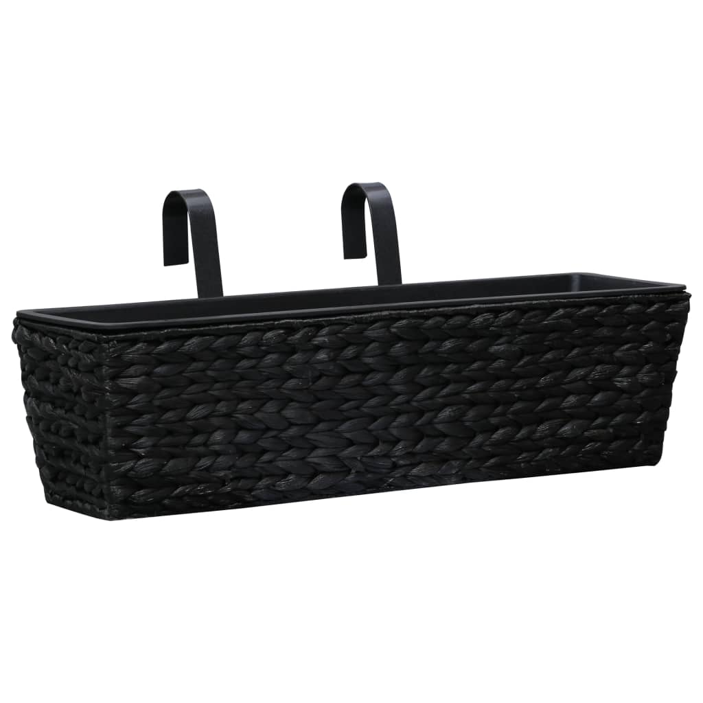 Planters 2 pcs Water Hyacinth Black