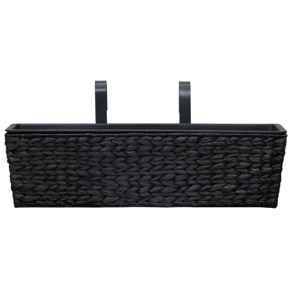 Planters 2 pcs Water Hyacinth Black