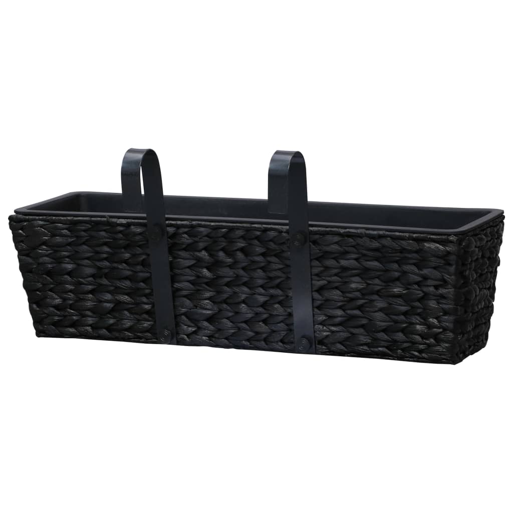 Planters 2 pcs Water Hyacinth Black