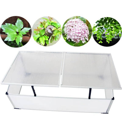 Cold Frame 2 Lids 3' 7" x 1' 4" x 1' 10"