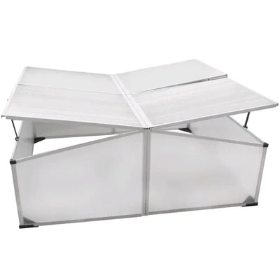 Cold Frame 4 Lids 3' 6" x 1' 4" x 3' 7"