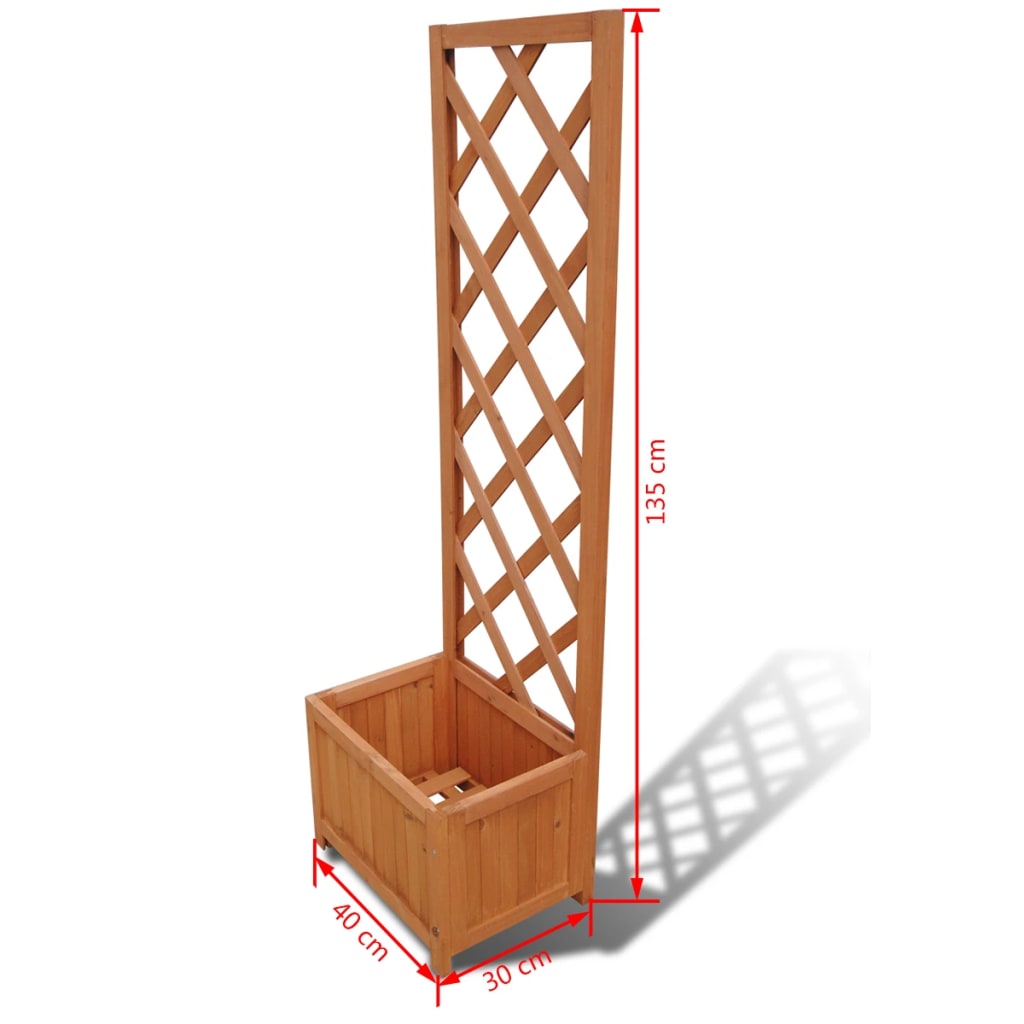 Trellis Planter 1' 4" x 11.8" x 4' 5"