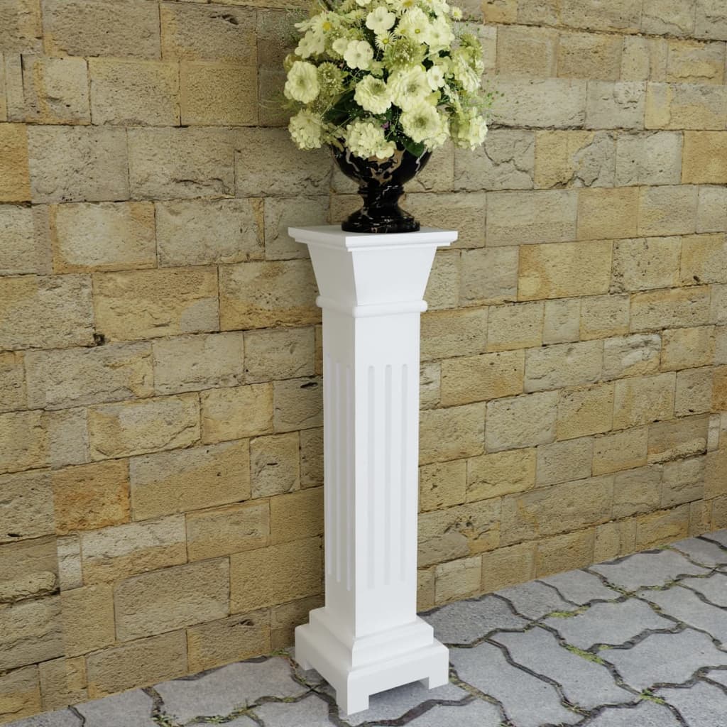 Classic Square Pillar Plant Stand MDF