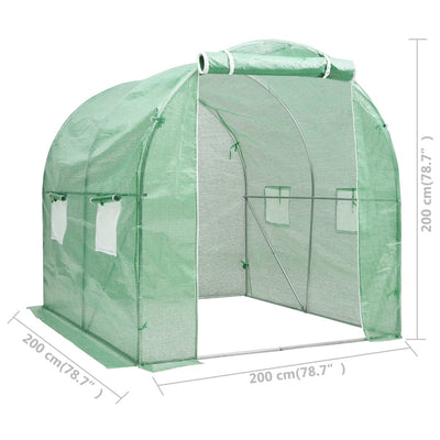 Greenhouse 43.1 ft² 6.6'x6.6'x6.6'