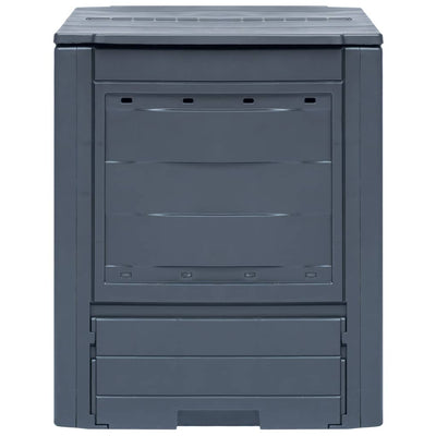 Garden Composters 2 pcs Gray 23.6"x23.6"x28.7" 137.4 gal