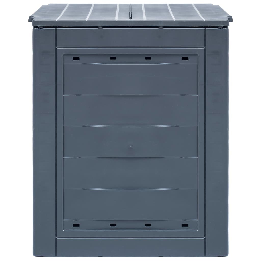 Garden Composters 3 pcs Gray 23.6"x23.6"x28.7" 206.1 gal