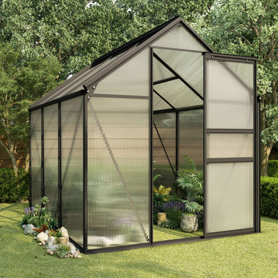 Greenhouse Anthracite Aluminum 38.9 ft²