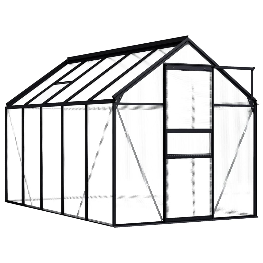 Greenhouse Anthracite Aluminum 63.4 ft²