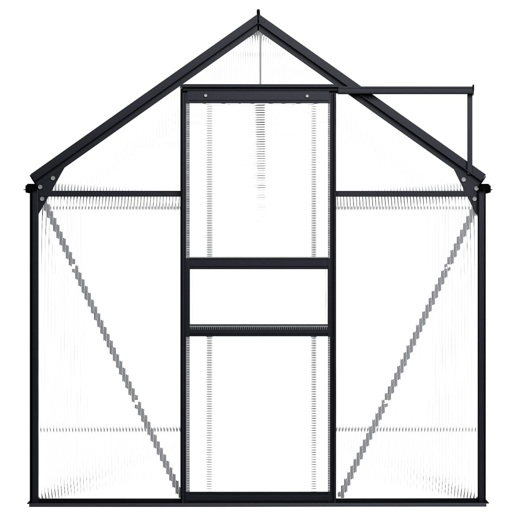 Greenhouse Anthracite Aluminum 63.4 ft²