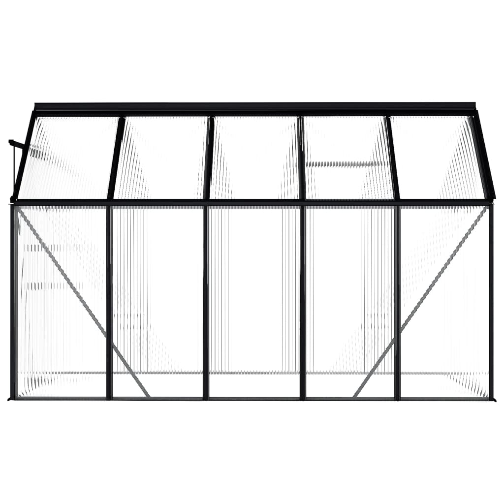 Greenhouse Anthracite Aluminum 63.4 ft²