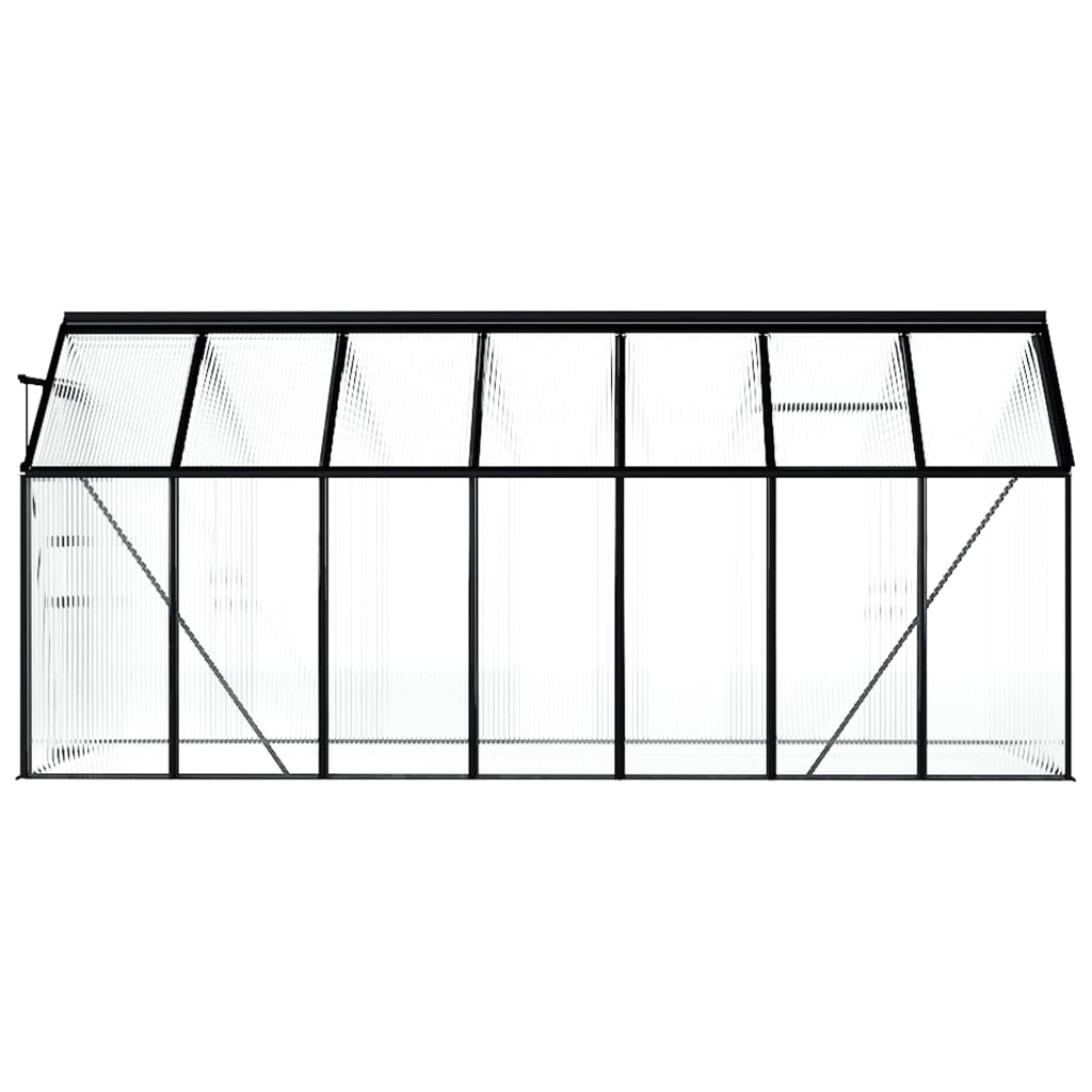 Greenhouse Anthracite Aluminum 87.9 ft²