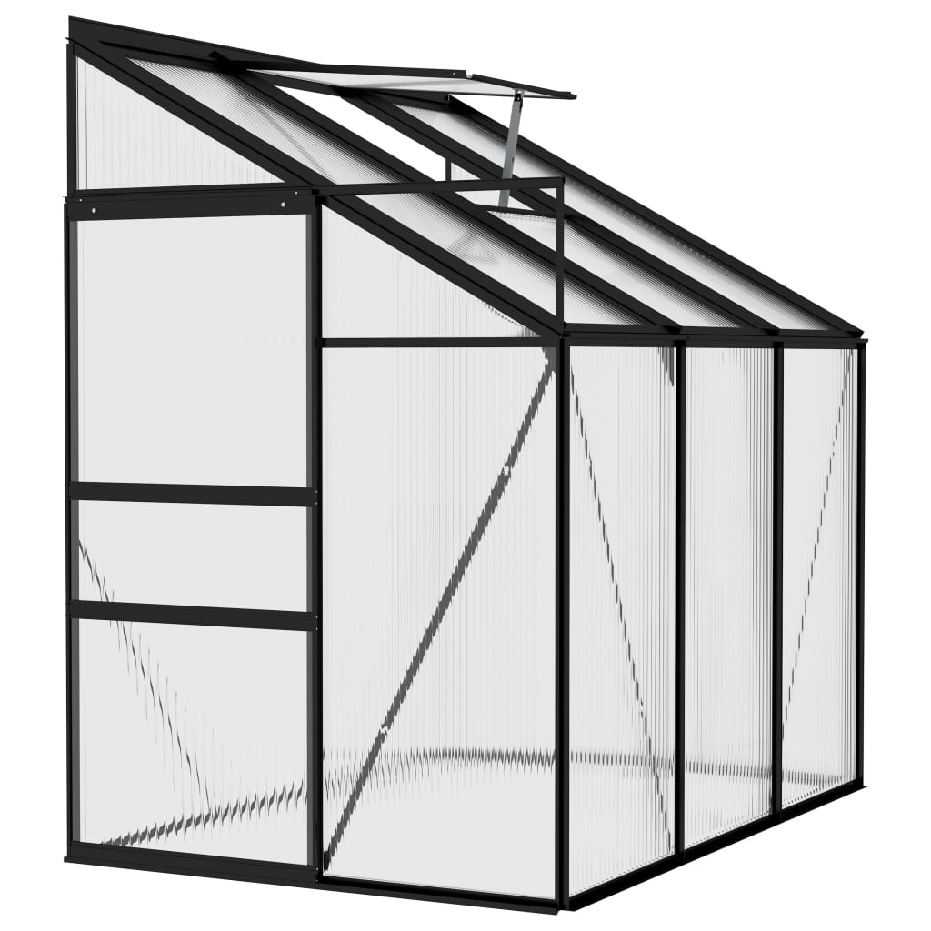 Greenhouse Anthracite Aluminum 134.2 ft³