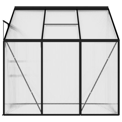 Greenhouse Anthracite Aluminum 134.2 ft³