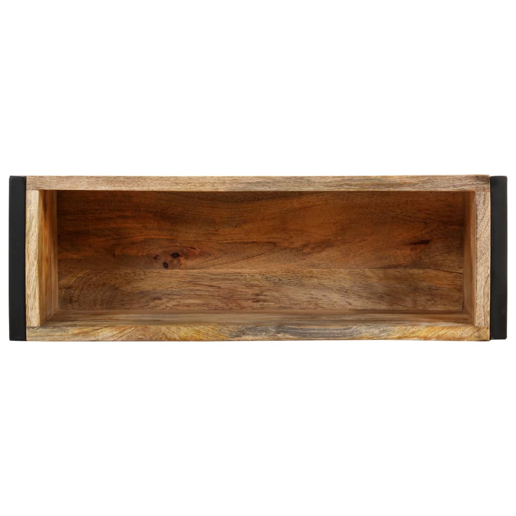 Planter 23.6"x7.9"x 26.8" Rough Mango Wood