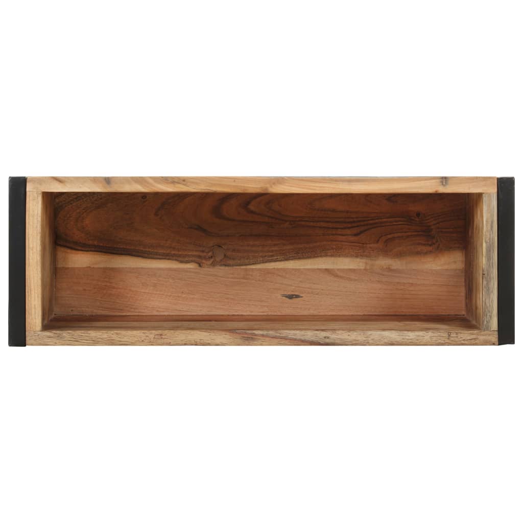 Planter 23.6"x7.9"x26.8" Solid Reclaimed Wood