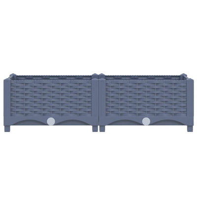 Raised Bed 31.5"x15.7"x9.1" Polypropylene