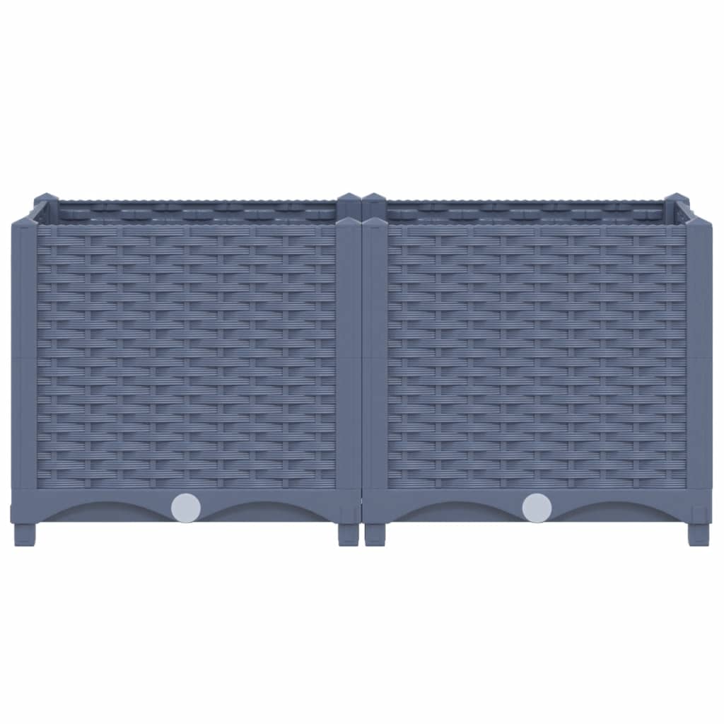 Raised Bed 31.5"x15.7"x15" Polypropylene