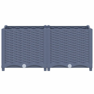 Raised Bed 31.5"x15.7"x15" Polypropylene