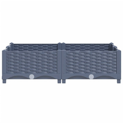 Raised Bed 31.5"x31.5"x9.1" Polypropylene