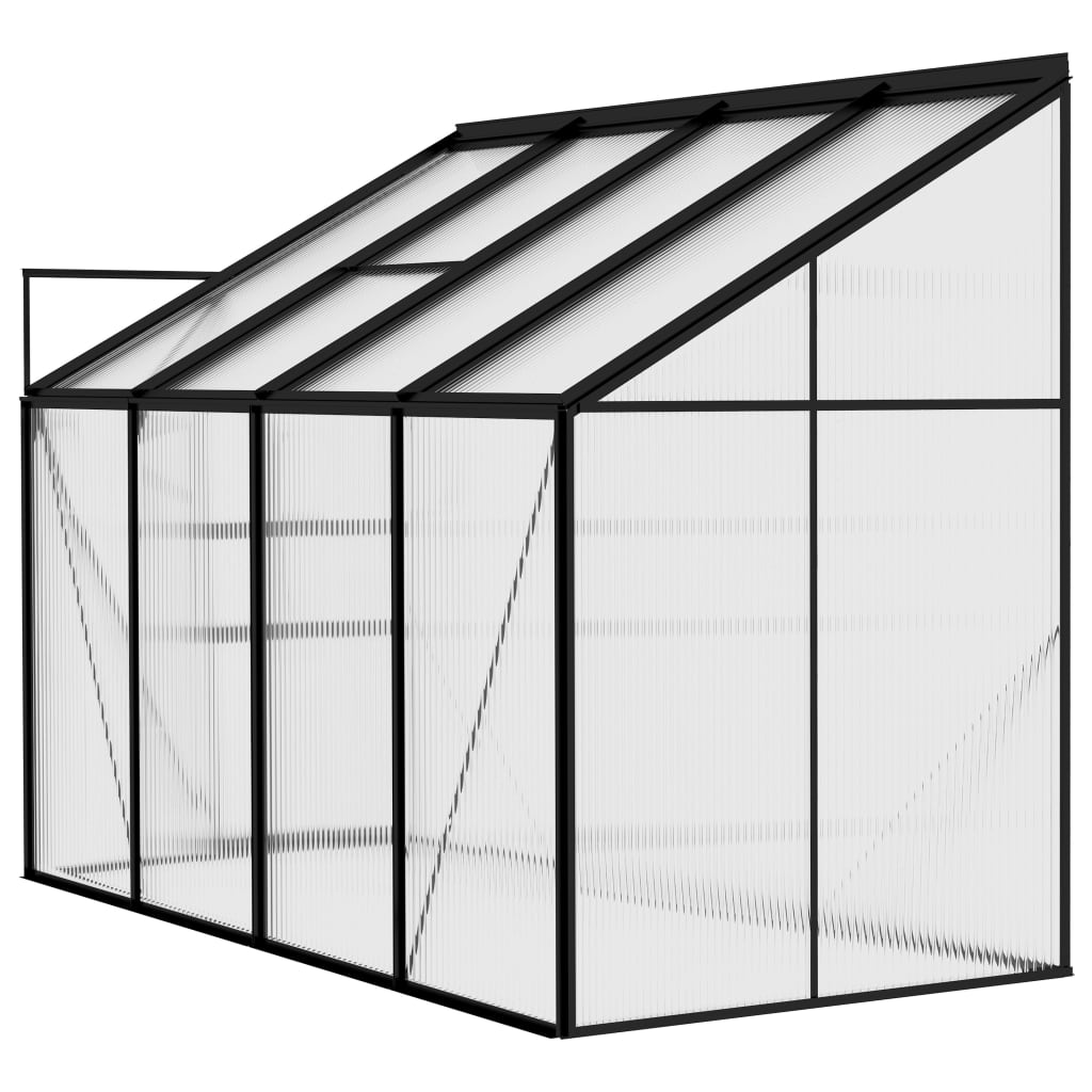 Greenhouse Anthracite Aluminum 177.3 ft³