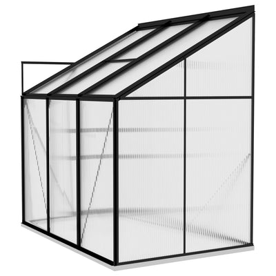 Greenhouse Anthracite Aluminum 140.1 ft³