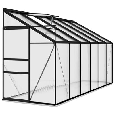 Greenhouse Anthracite Aluminum 274.3 ft³