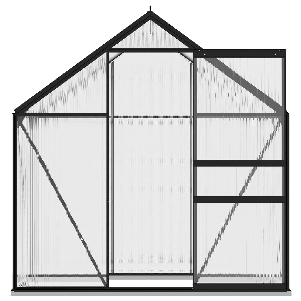 Greenhouse Anthracite Aluminum 14.3 ft²