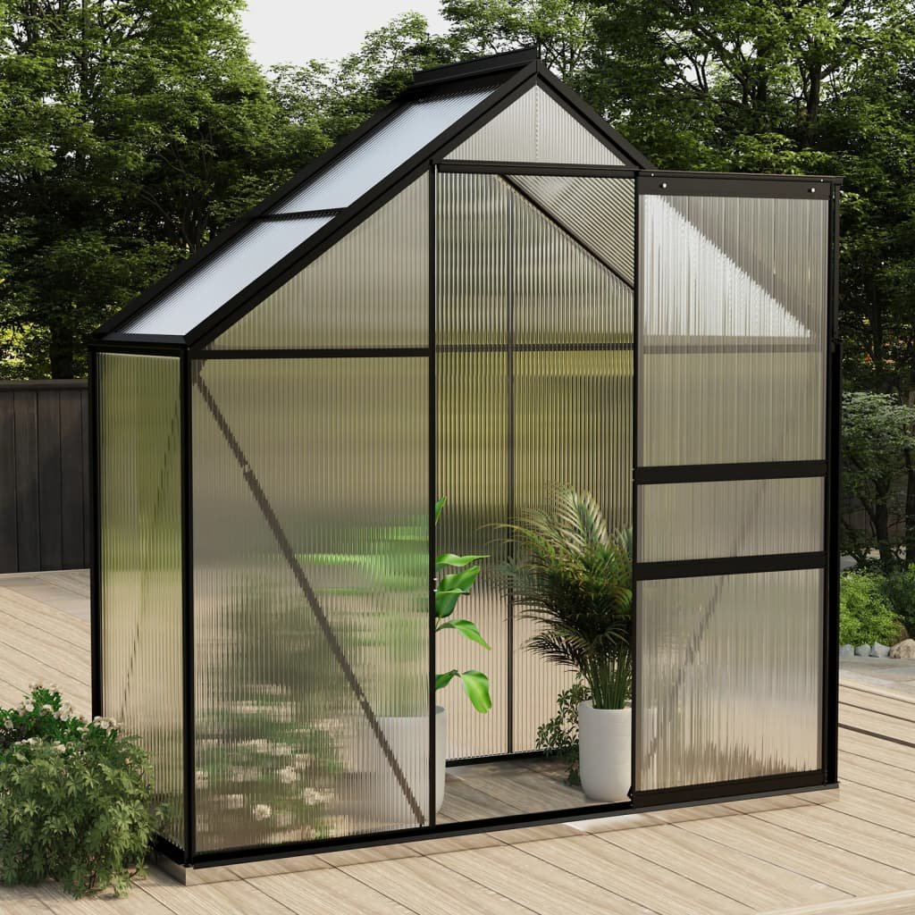 Greenhouse Anthracite Aluminum 14.3 ft²