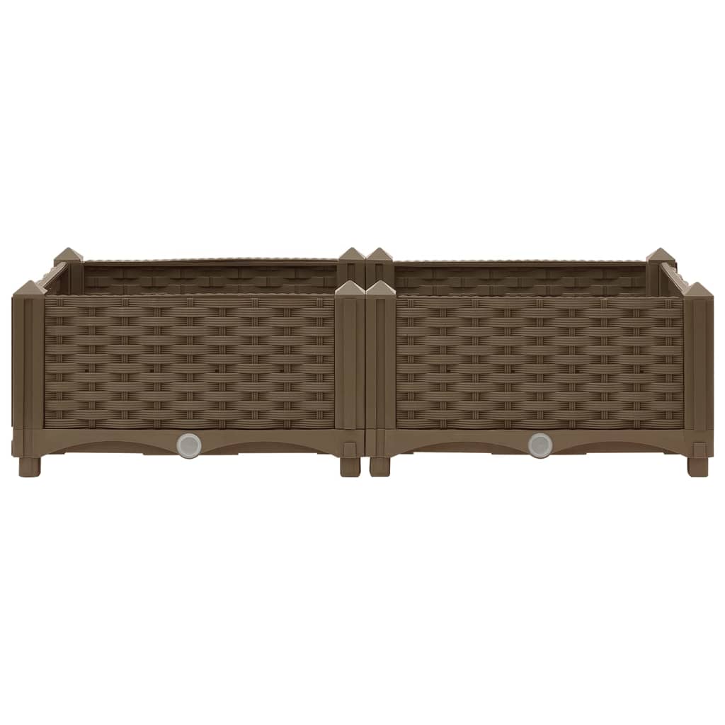 Raised Bed 31.5"x15.7"x9.1" Polypropylene