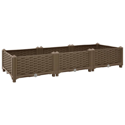 Raised Bed 47.2"x15.7"x9.1" Polypropylene