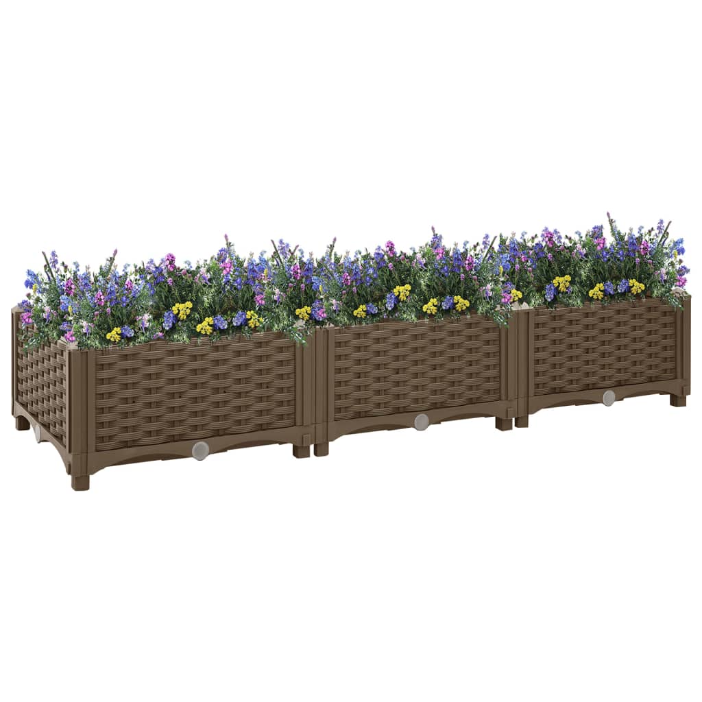 Raised Bed 47.2"x15.7"x9.1" Polypropylene