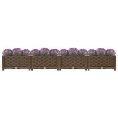 Raised Bed 63"x15.7"x9.1" Polypropylene