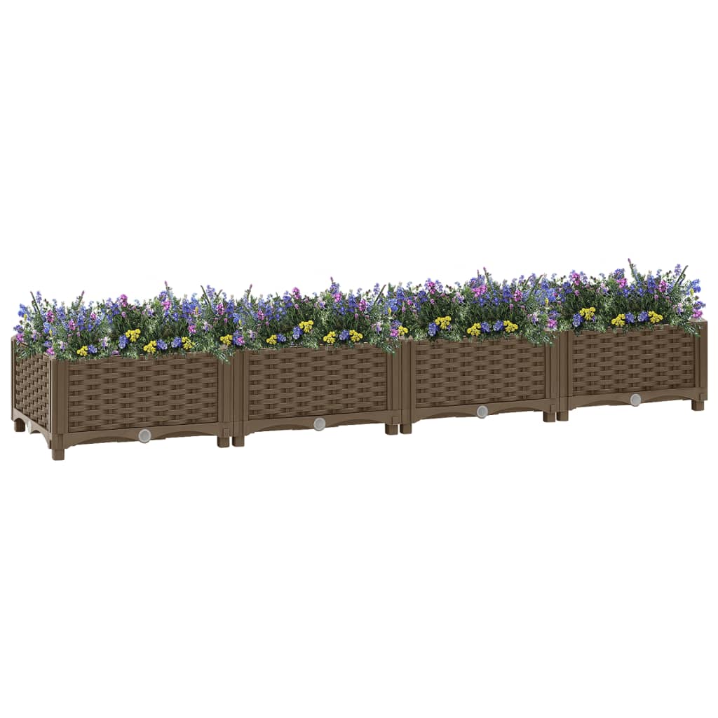 Raised Bed 63"x15.7"x9.1" Polypropylene