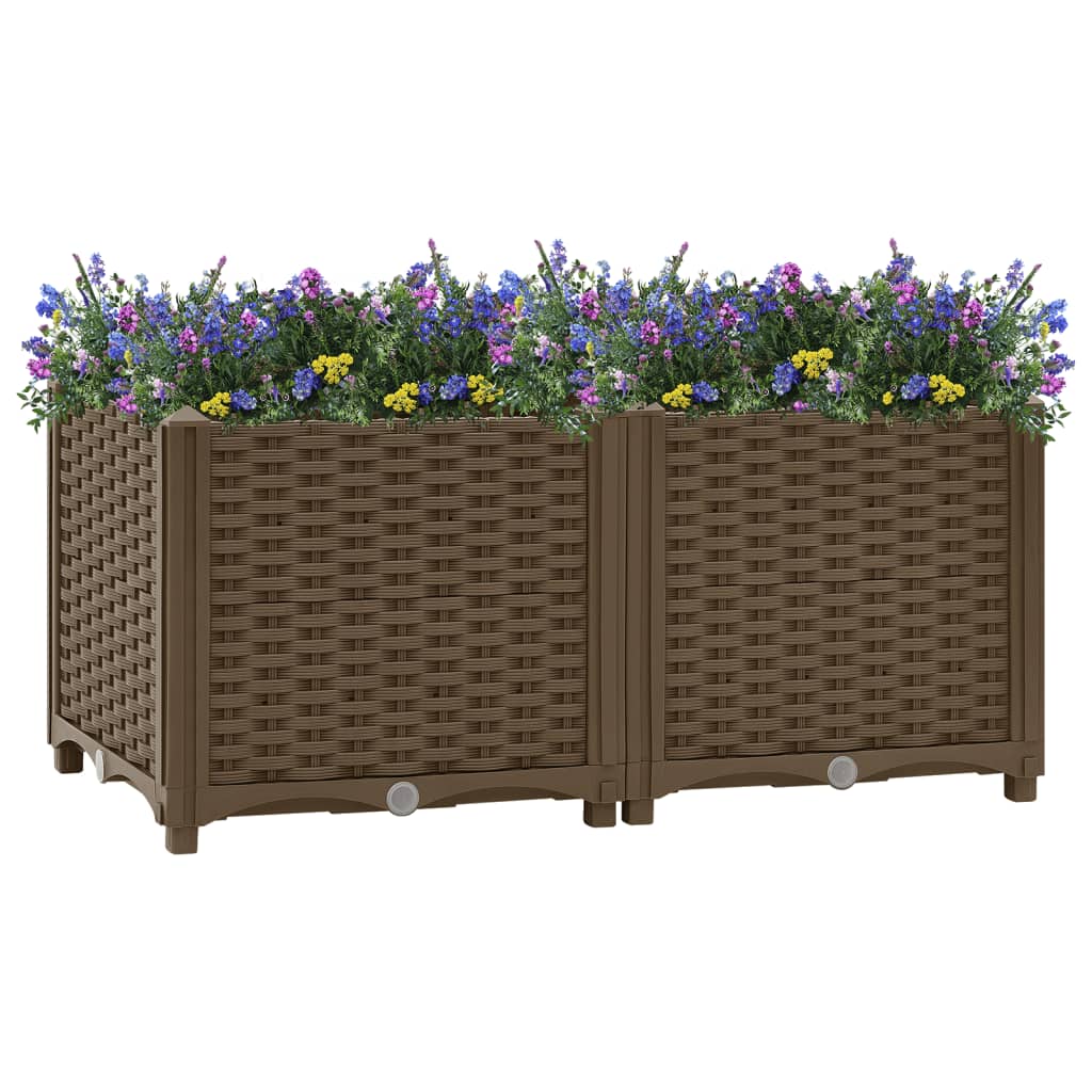 Raised Bed 31.5"x15.7"x15" Polypropylene