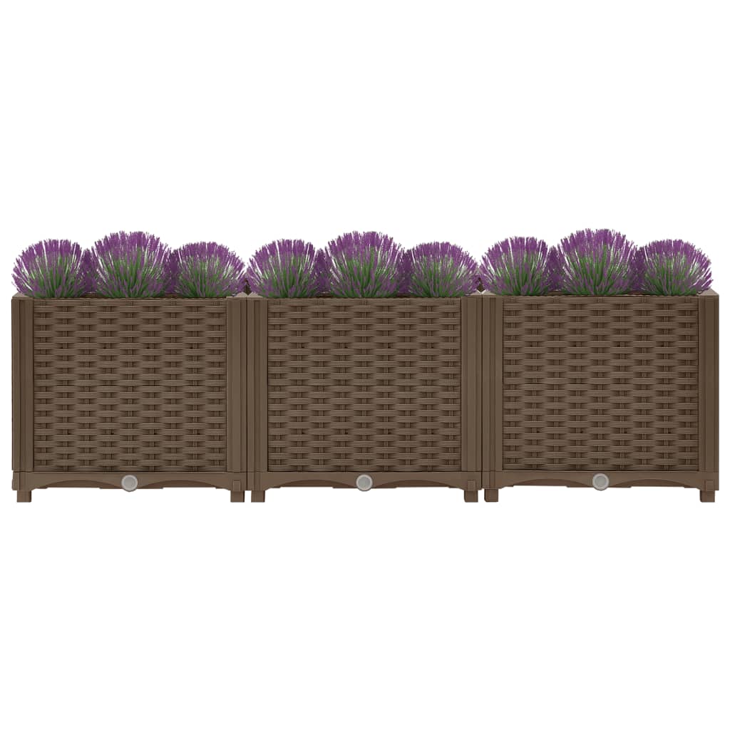 Raised Bed 47.2"x15.7"x15" Polypropylene