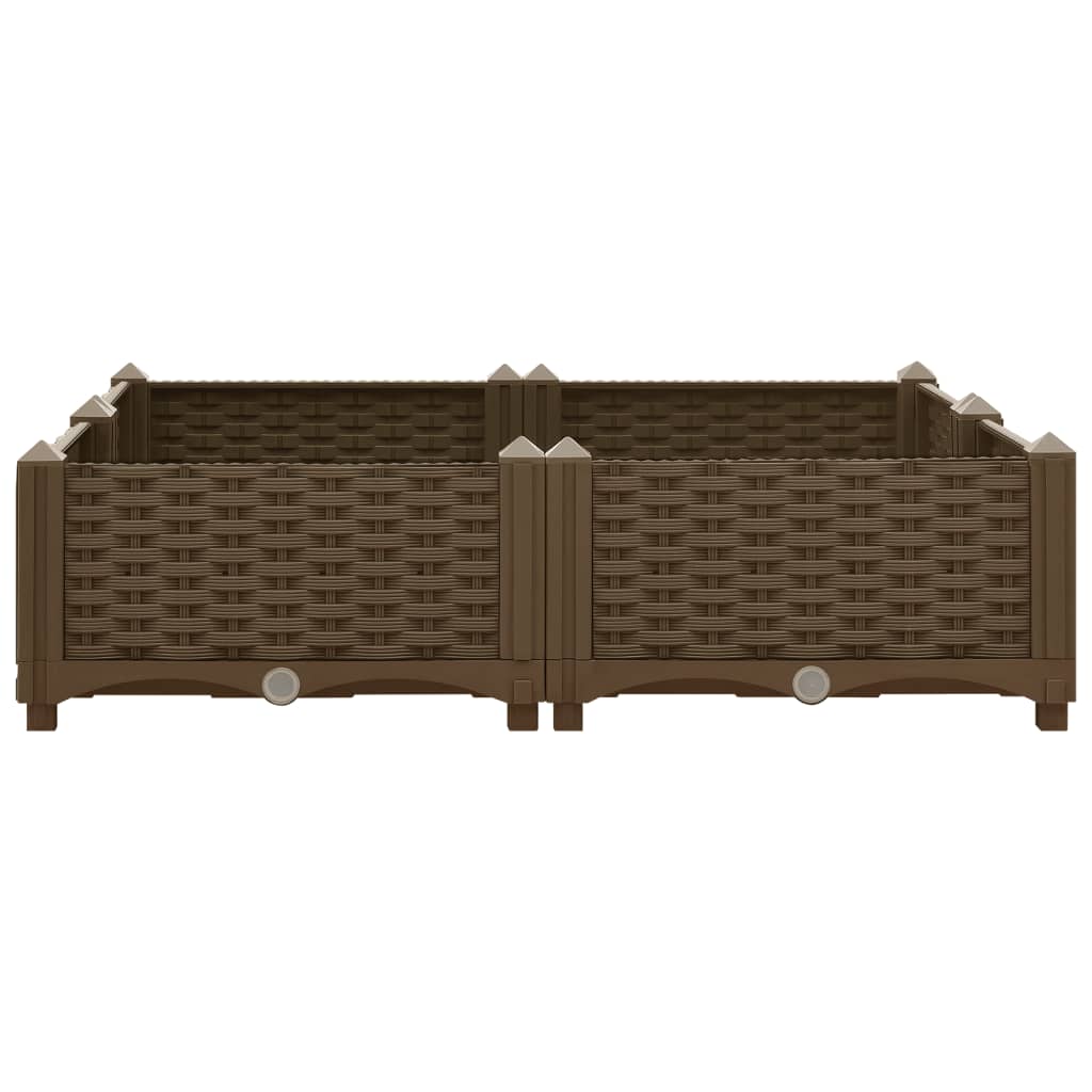 Raised Bed 31.5"x31.5"x9.1" Polypropylene