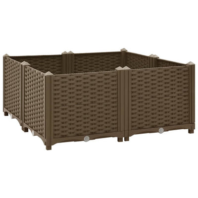 Raised Bed 31.5"x31.5"x15" Polypropylene