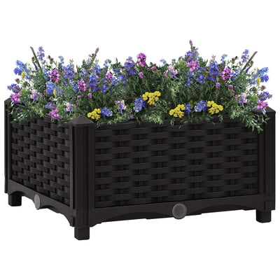 Raised Bed 15.7"x15.7"x9.1" Polypropylene