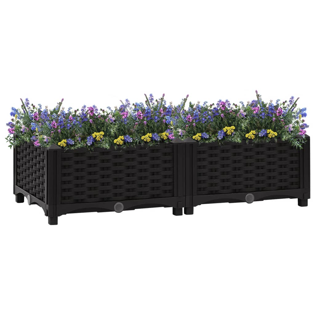 Raised Bed 31.5"x15.7"x9.1" Polypropylene