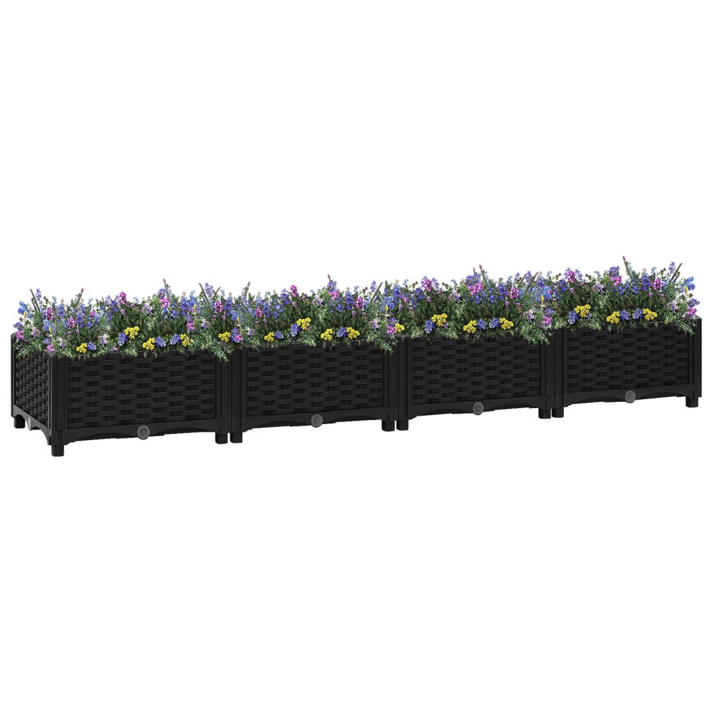 Raised Bed 63"x15.7"x9.1" Polypropylene