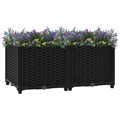 Raised Bed 31.5"x15.7"x15" Polypropylene