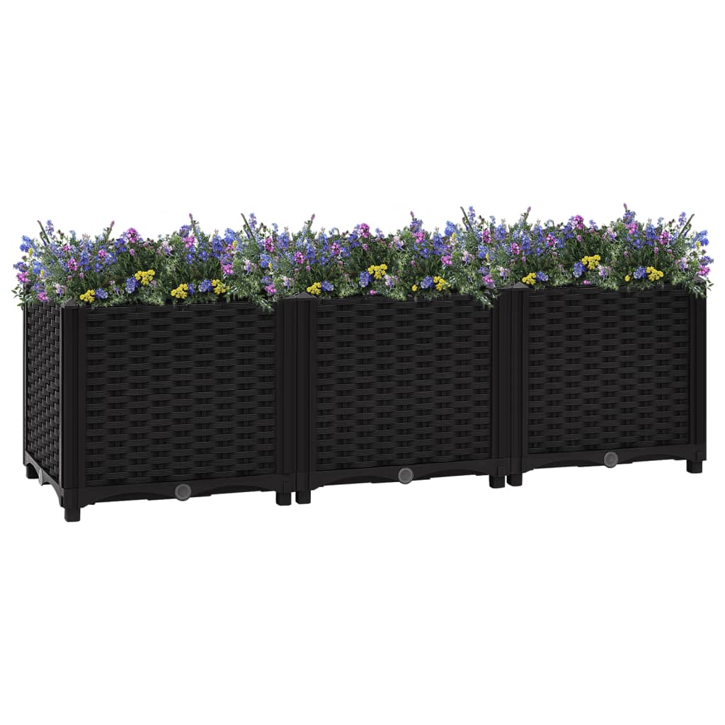 Raised Bed 47.2"x15.7"x15" Polypropylene