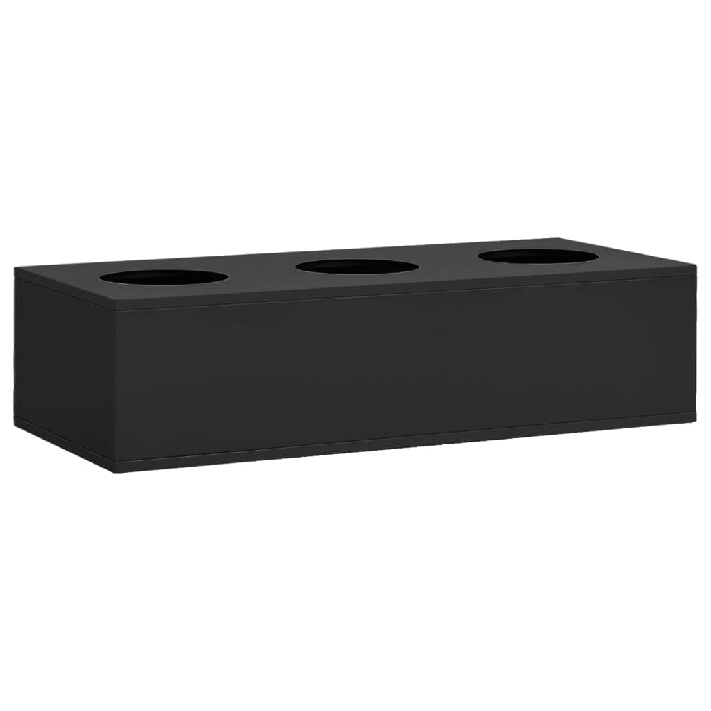 Office Flower Box Anthracite 35.4"x15.7"x9.1" Steel